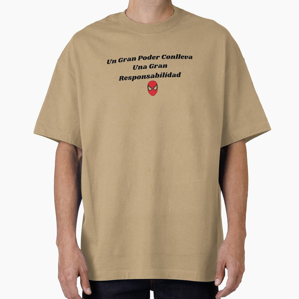 a great power Retro Style Tee