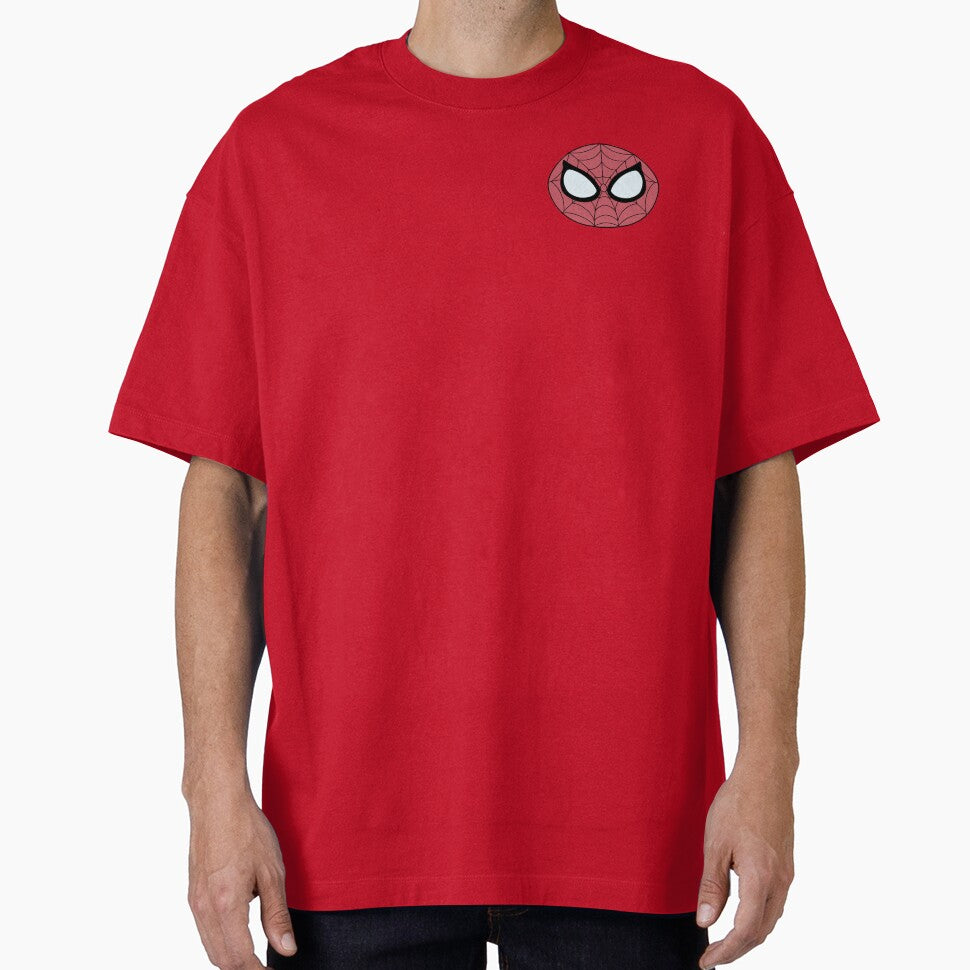 2. Children's Minimalist Spider-Man, Peter Parker, Marvel Comics, Blue Fan Art Vintage-Inspired T-Shirt