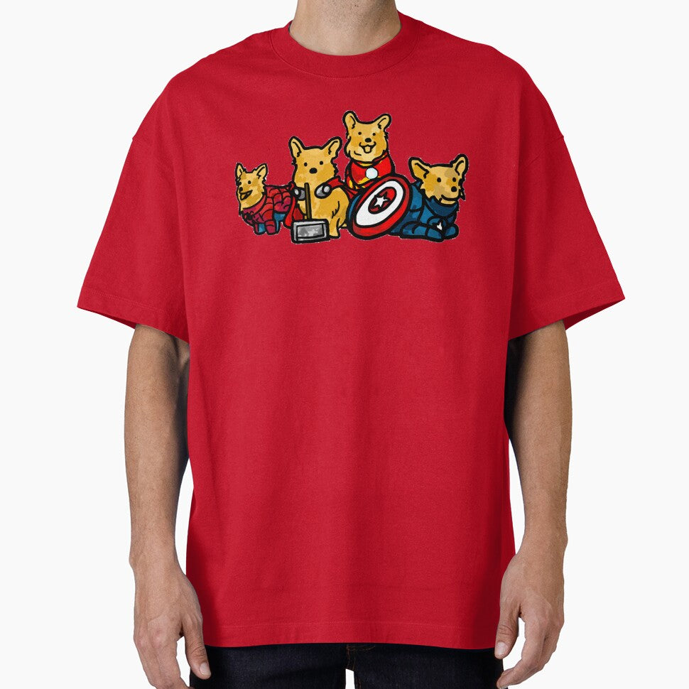 Corgs Assemble Graphic T-Shirt