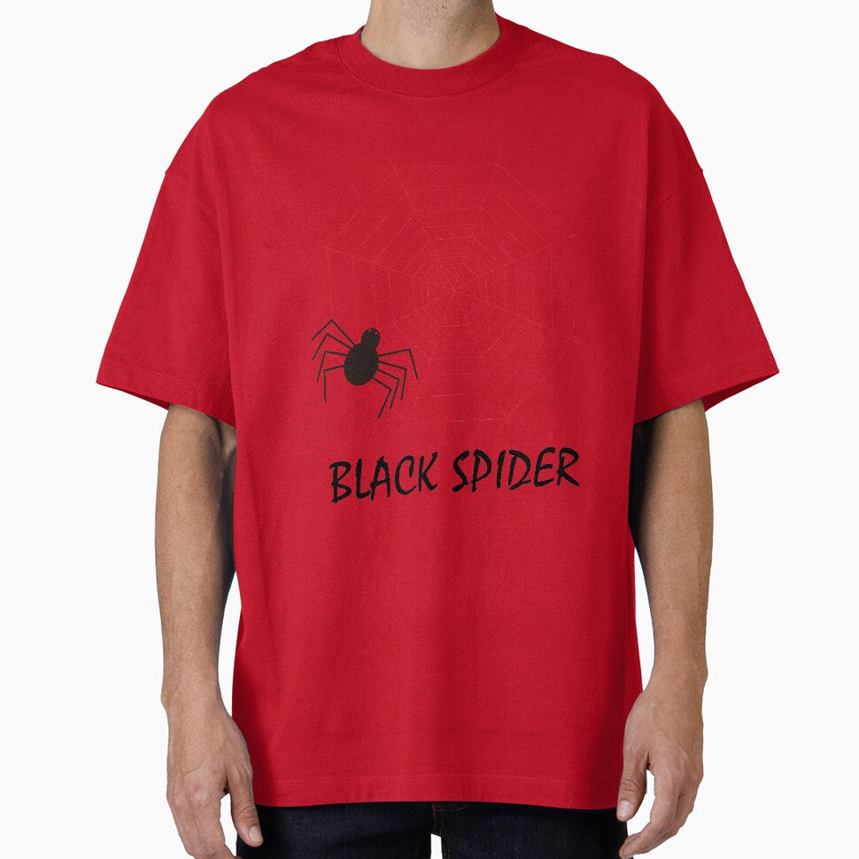 Black Spider Graphic T-Shirt