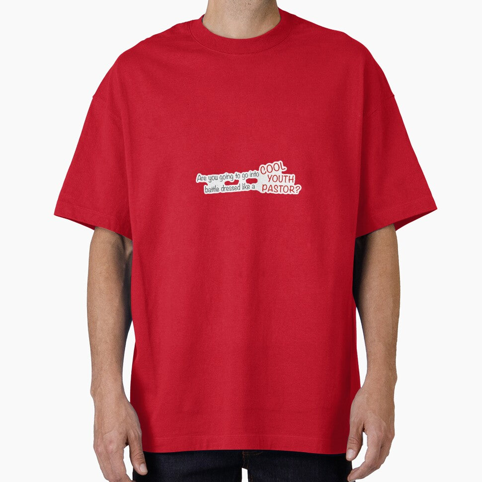 Are you going to go into battle dressed like a cool you pastor? Casual Print T-Shirt
