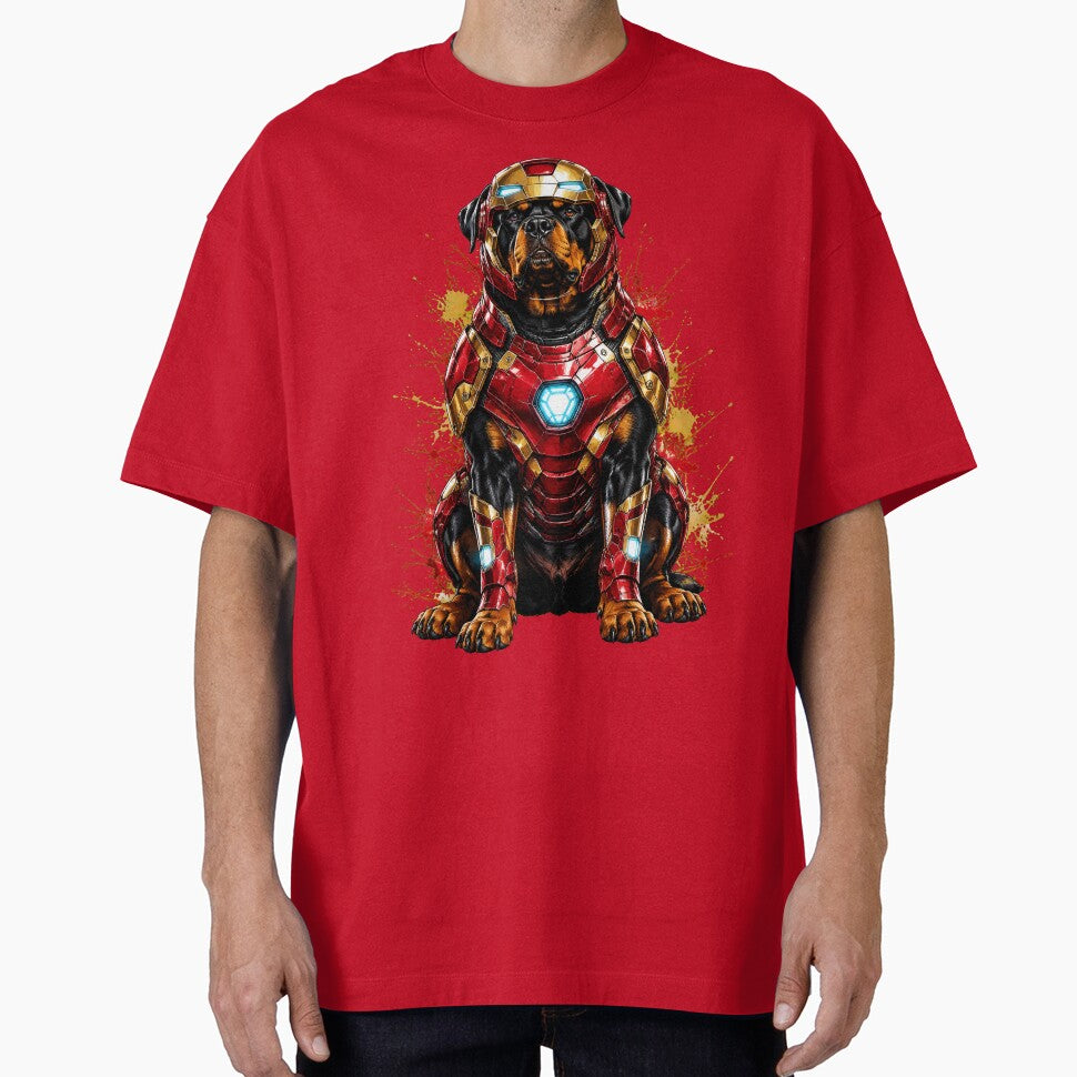 Dog Iron Casual Print T-Shirt