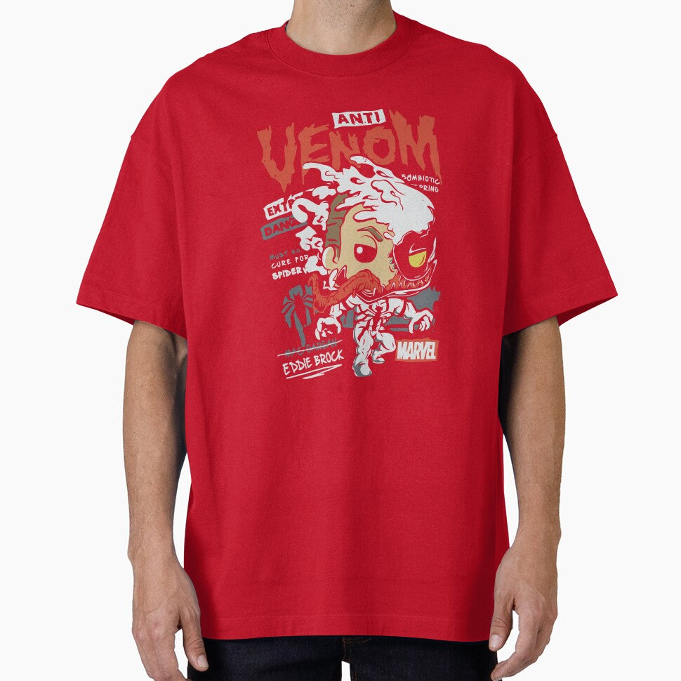 anti venom Casual Print T-Shirt