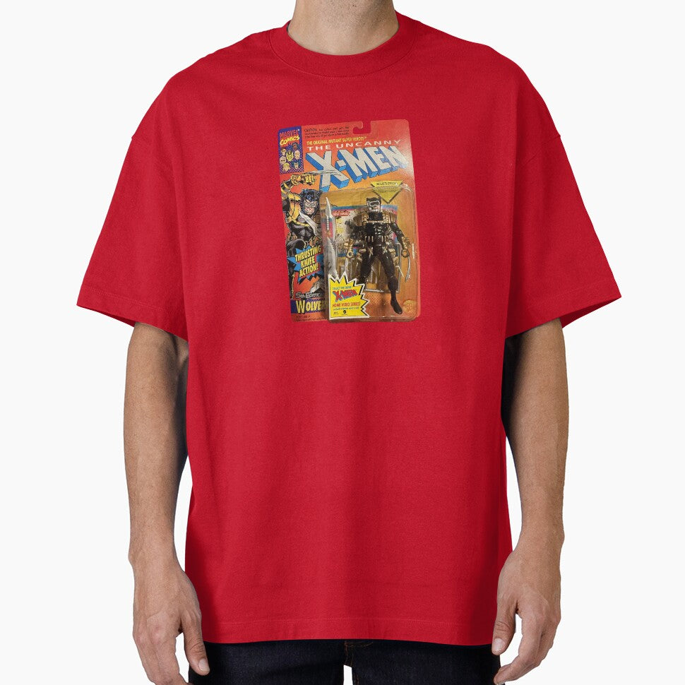 5th Edition Wolverine Action Figure Casual Print T-Shirt