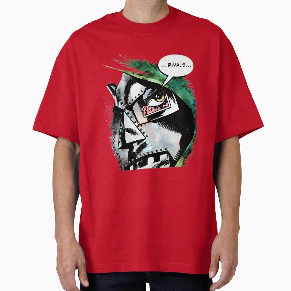 Dr Doom Marvel Villain Graphic Illustration | ????? Casual Print T-Shirt
