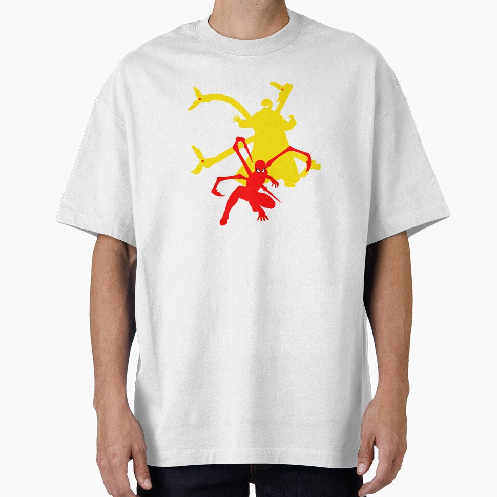 Doc Octopus and Iron Spider Casual Print T-Shirt