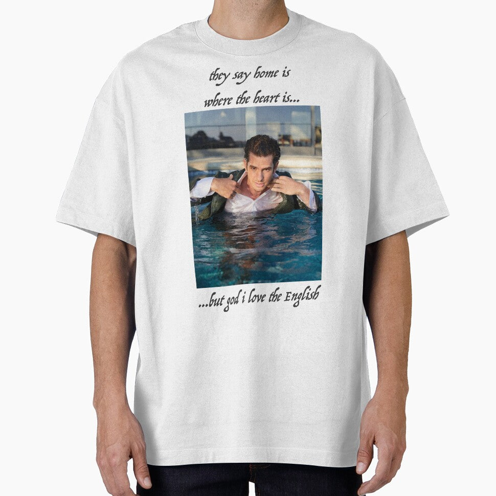 Andrew Garfield Photoshoot Casual Print T-Shirt