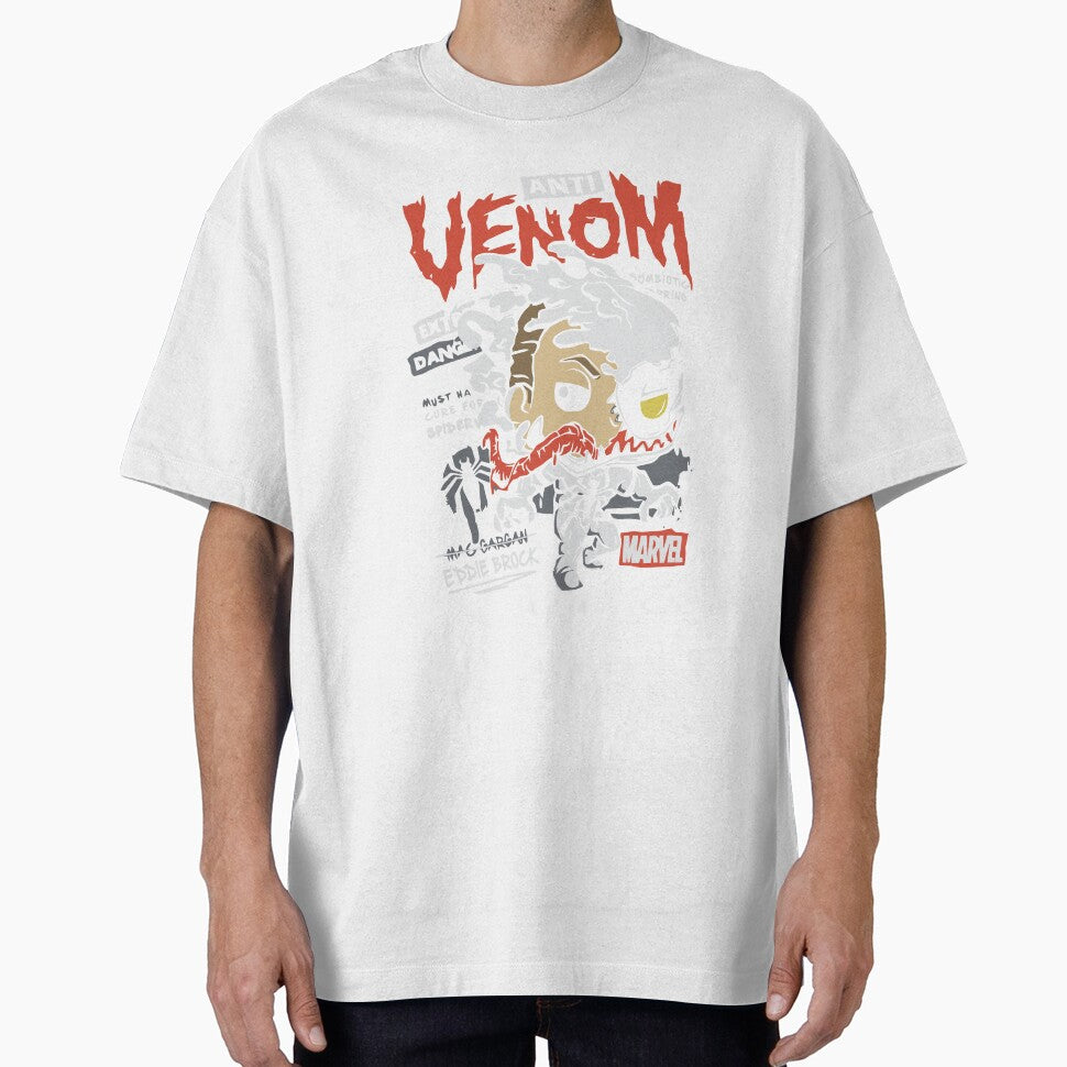 anti venom Casual Print T-Shirt
