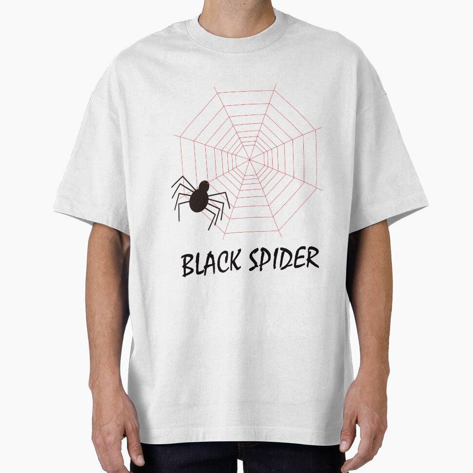Black Spider Graphic T-Shirt