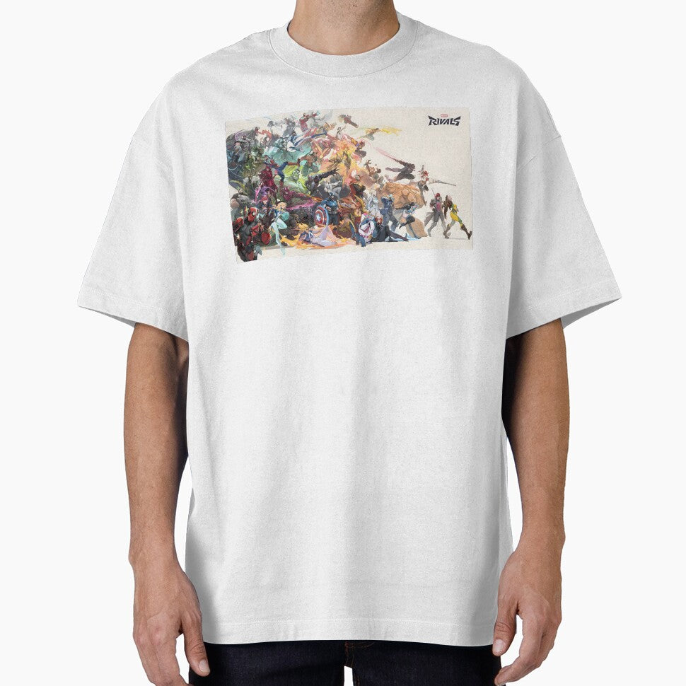 2026 Marvel Rivals Keyart Everyday Graphic Tee