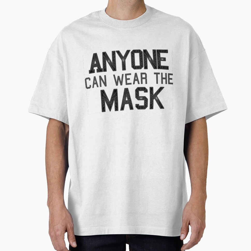 Anyone can wear the mask (Noir) Vintage-Inspired T-Shirt