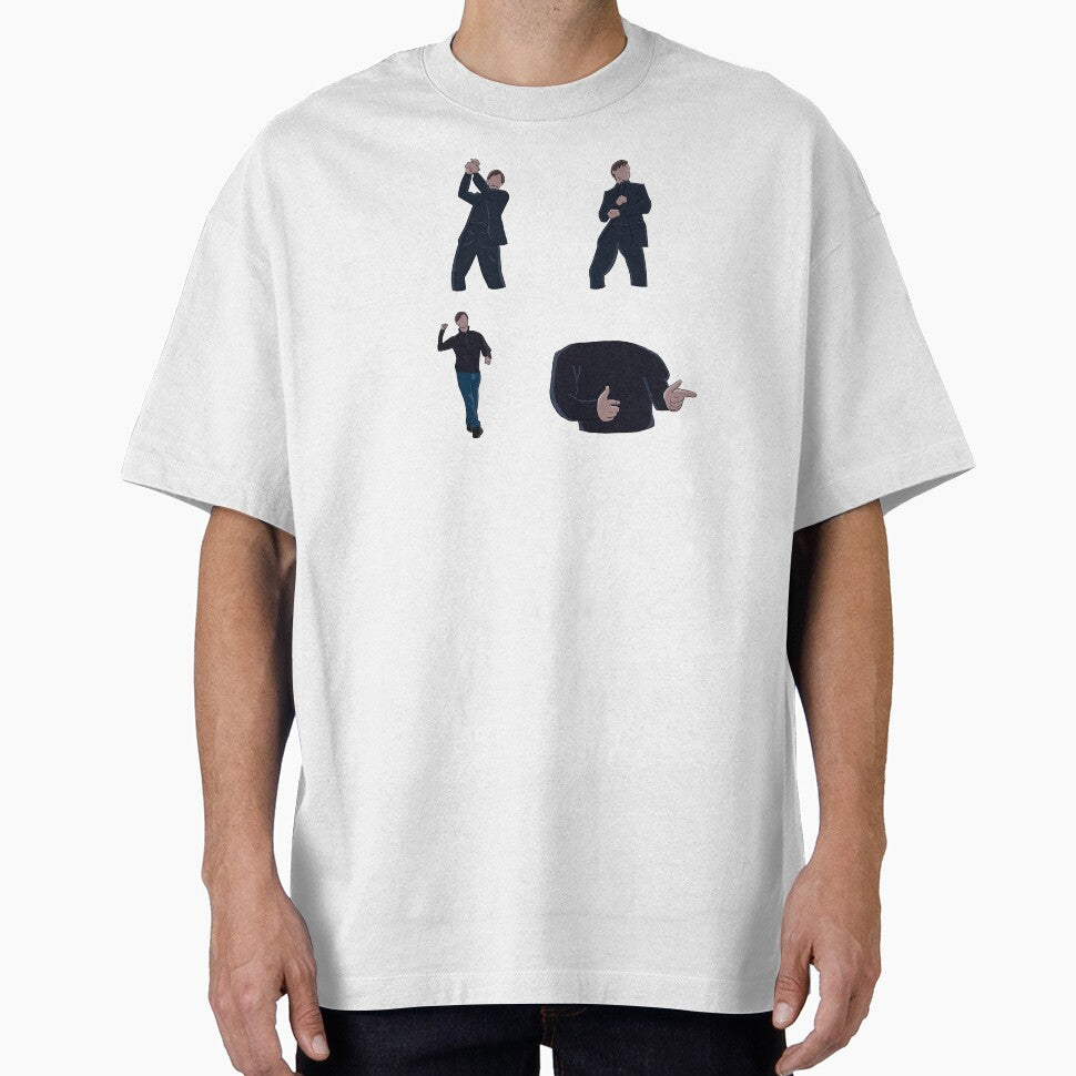Bully Maguire Dancing Casual Print T-Shirt