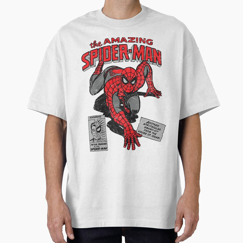 Amazing Web Hero Vintage Comic Style Action Superhero Retro Classic T Shirt Retro Style Tee