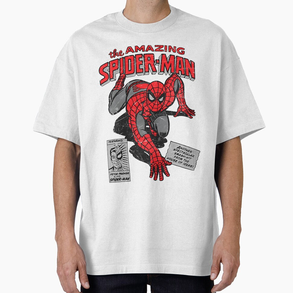 Amazing Web Hero Vintage Comic Style Action Superhero Retro Vintage-Inspired T-Shirt