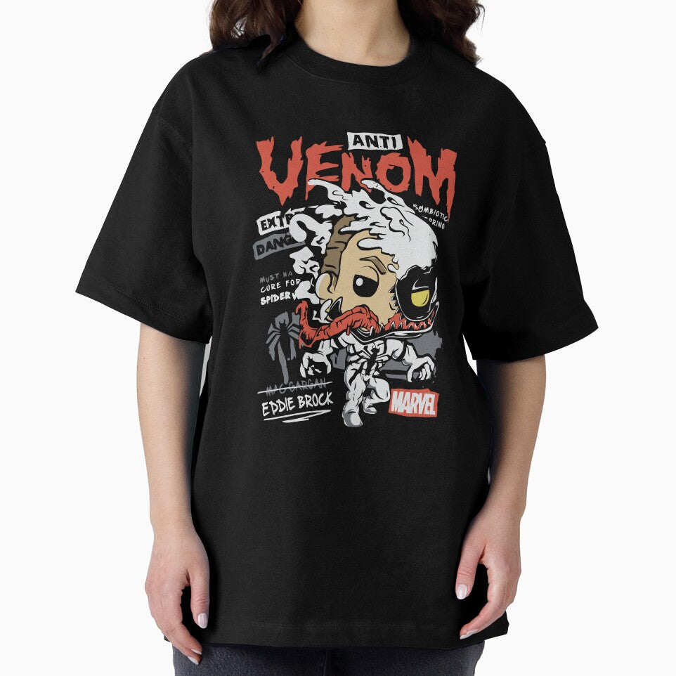 anti venom Casual Print T-Shirt