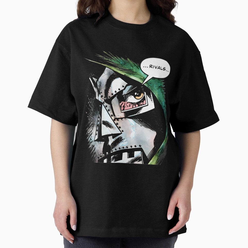 Dr Doom Marvel Villain Graphic Illustration | ????? Casual Print T-Shirt