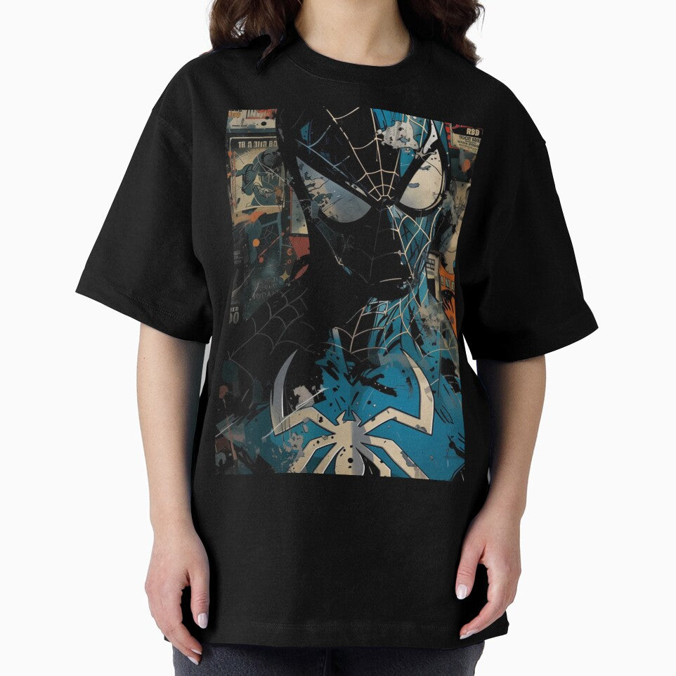 Black spider man Everyday Graphic Tee