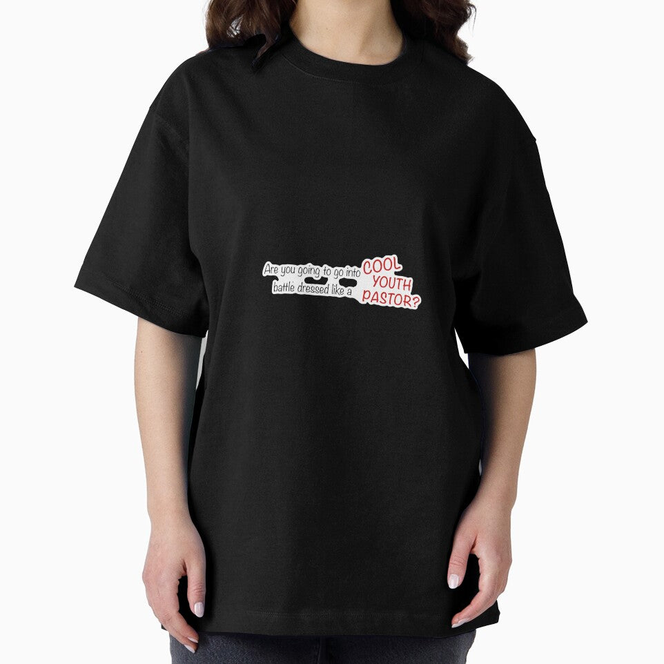 Are you going to go into battle dressed like a cool you pastor? Casual Print T-Shirt