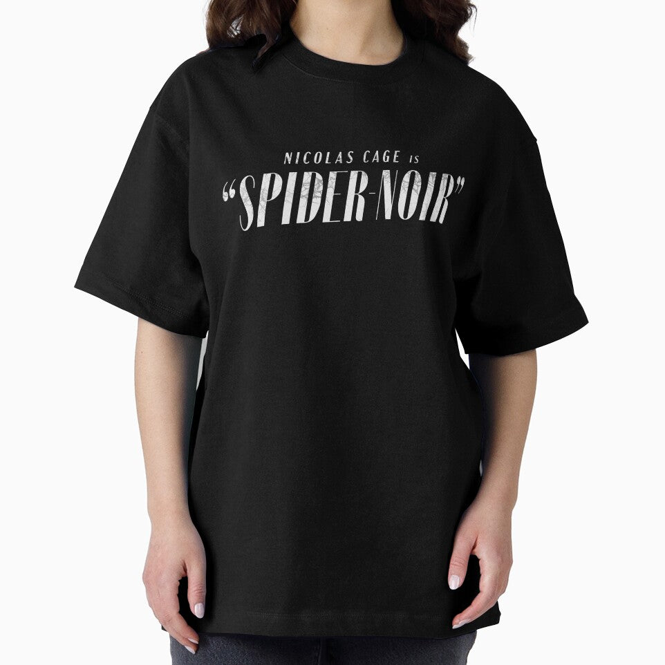 Black Spider Casual Print T-Shirt