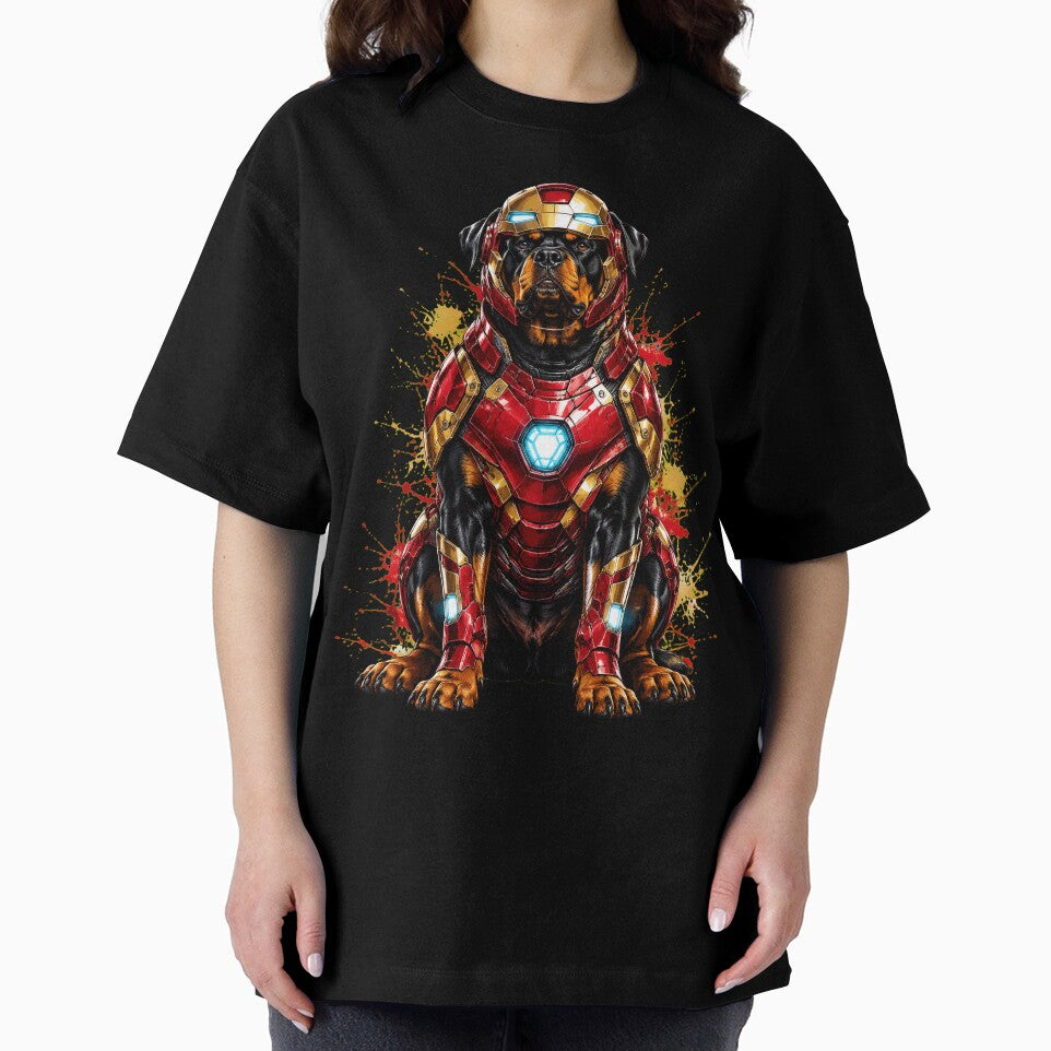Dog Iron Casual Print T-Shirt