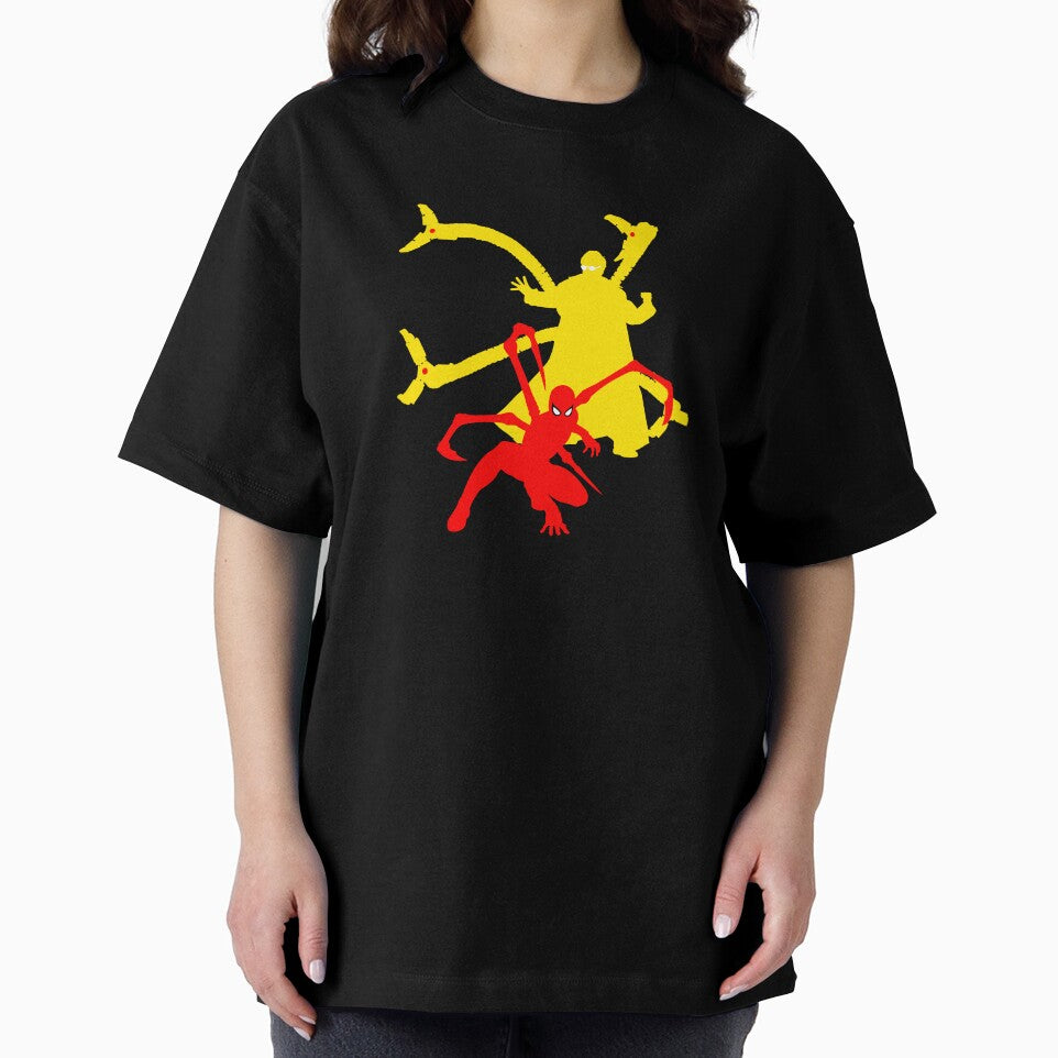 Doc Octopus and Iron Spider Casual Print T-Shirt