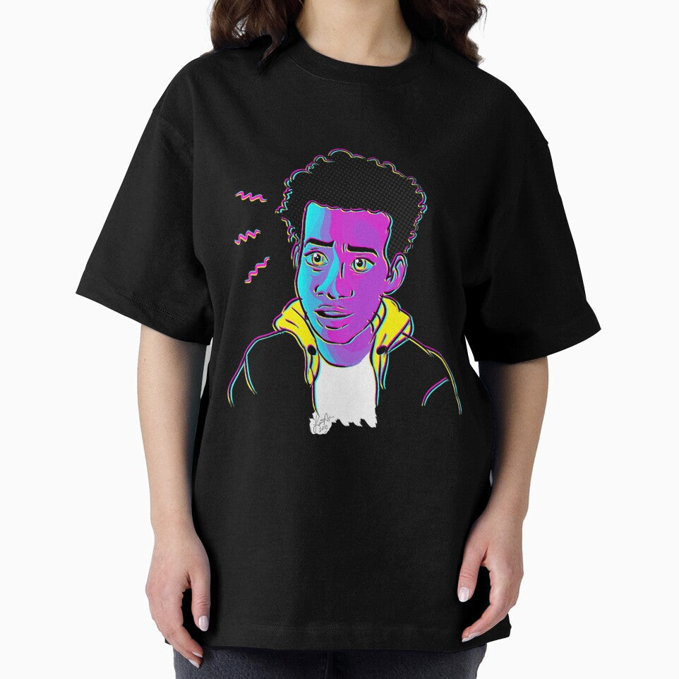 Cmyk Miles Morales Casual Print T-Shirt