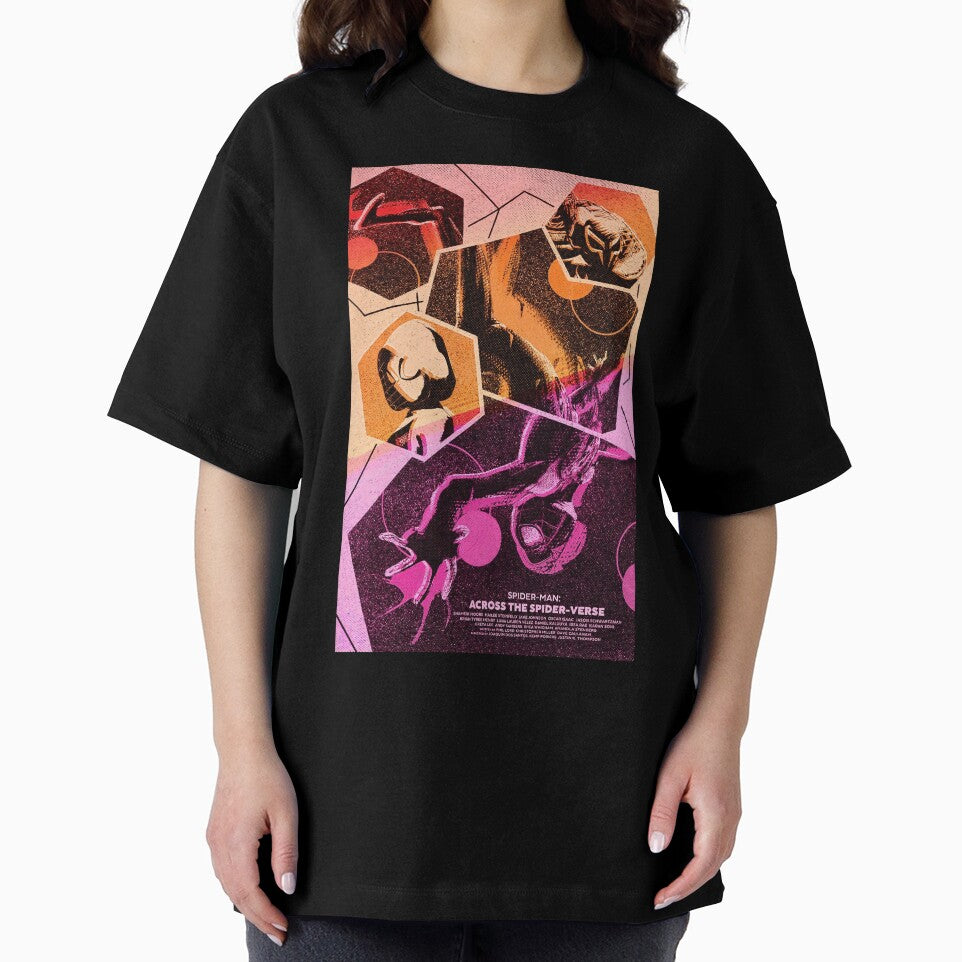 Across the Multivers Casual Print T-Shirt