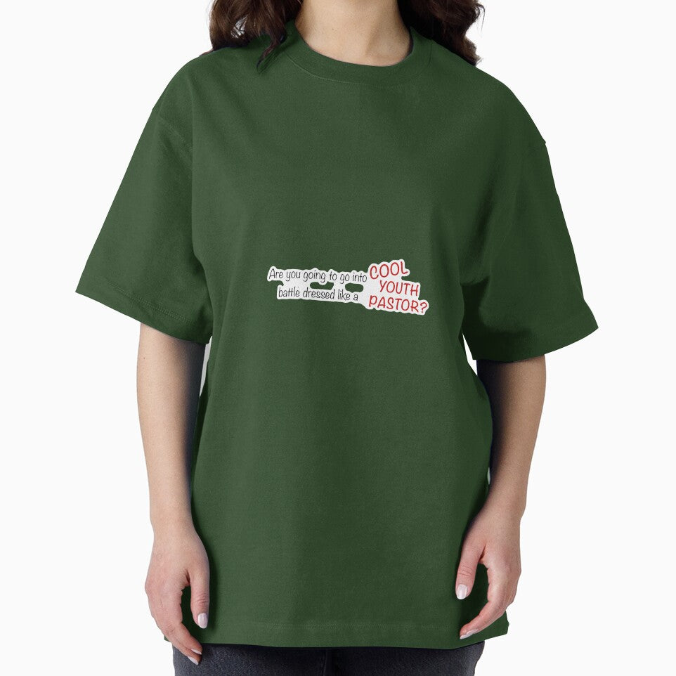 Are you going to go into battle dressed like a cool you pastor? Casual Print T-Shirt