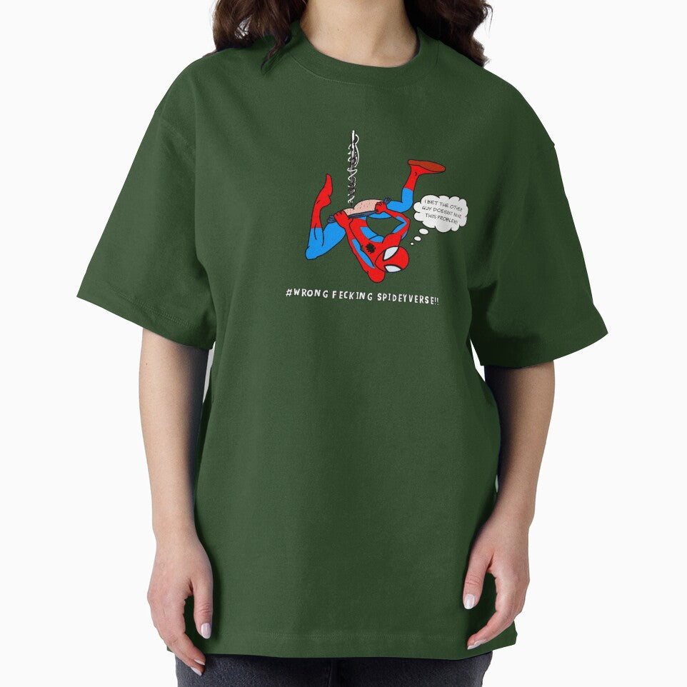 Different Spiderverse Retro Style Tee