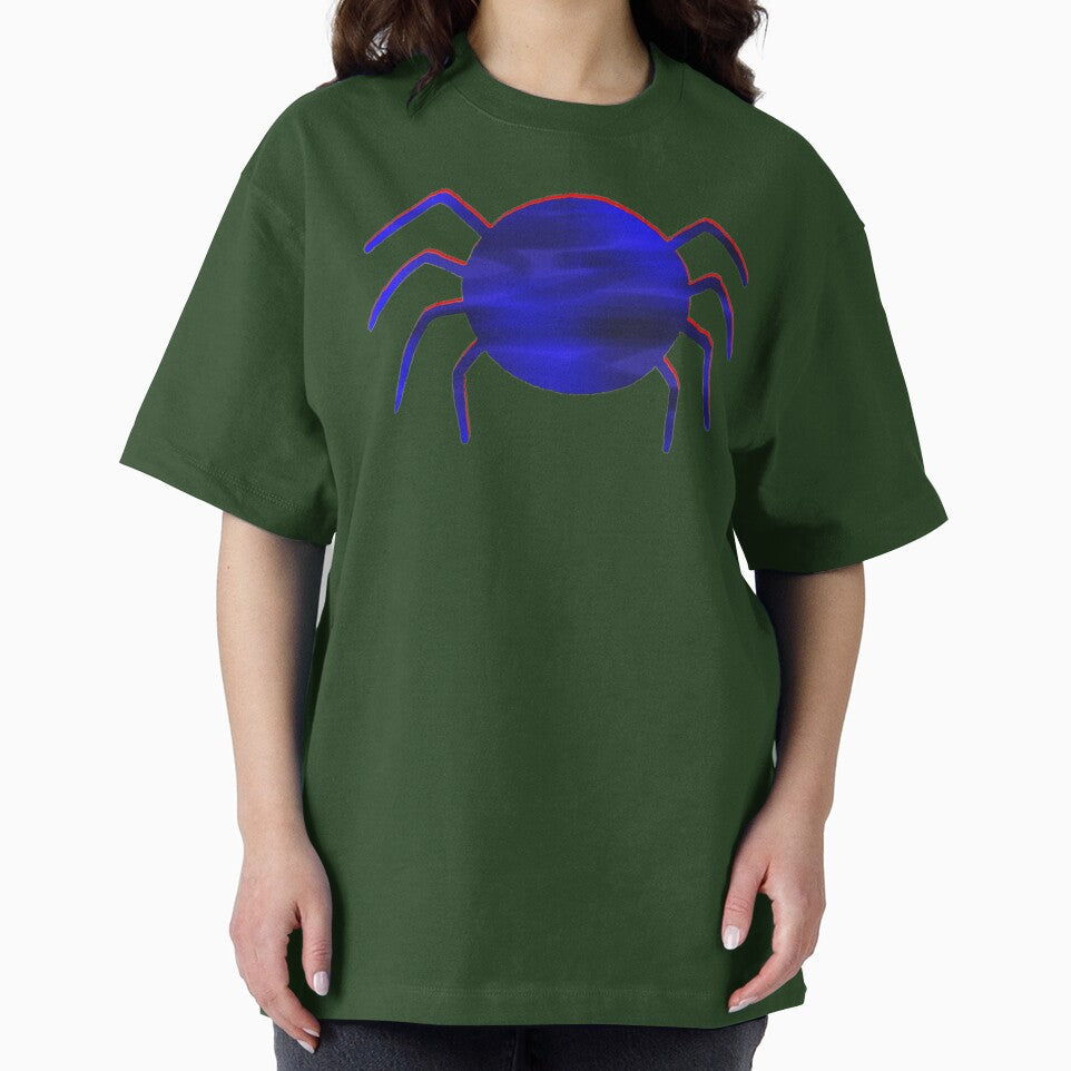 blue spider symbol Graphic T-Shirt