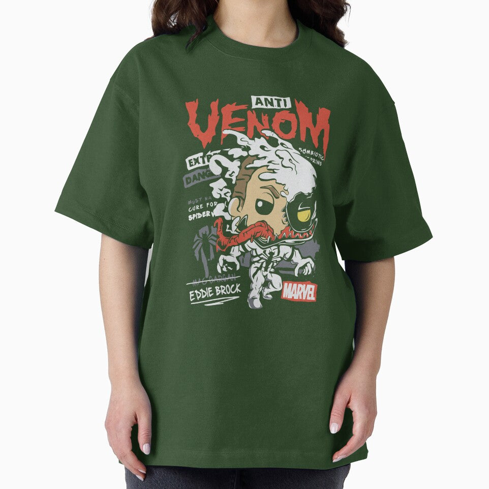 anti venom Casual Print T-Shirt