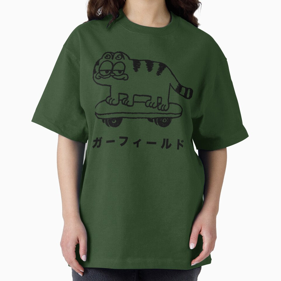 Cool Garfield Retro Style Tee