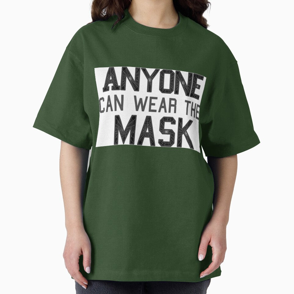 Anyone can wear the mask (Noir) Vintage-Inspired T-Shirt