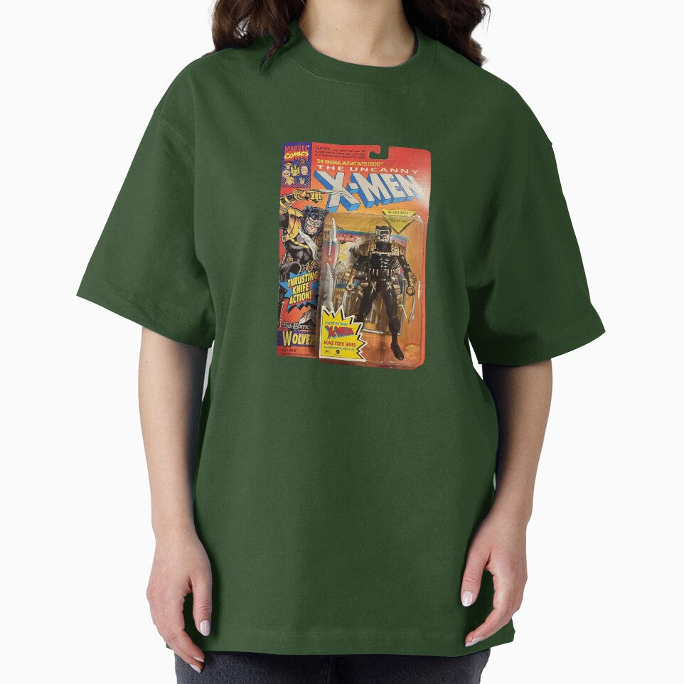 5th Edition Wolverine Action Figure Casual Print T-Shirt