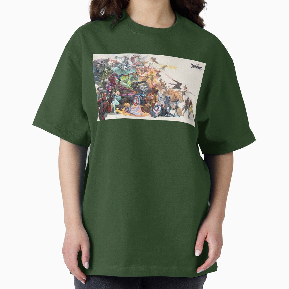 2026 Marvel Rivals Keyart Everyday Graphic Tee