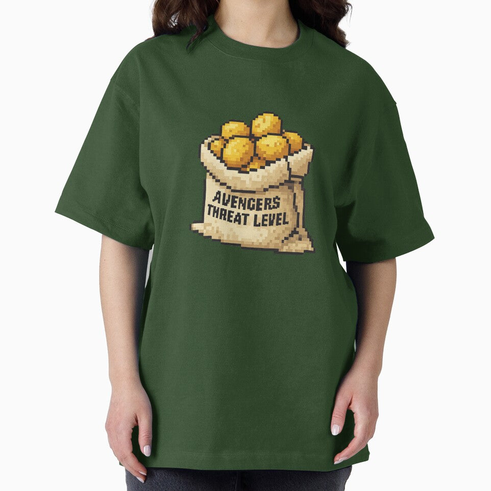 Avengers Threat Level Casual Print T-Shirt