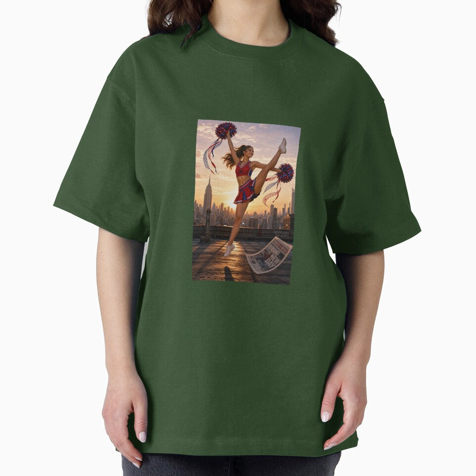 Cheerleader in Red Uniform Spiderman Brand New Day Vintage-Inspired T-Shirt