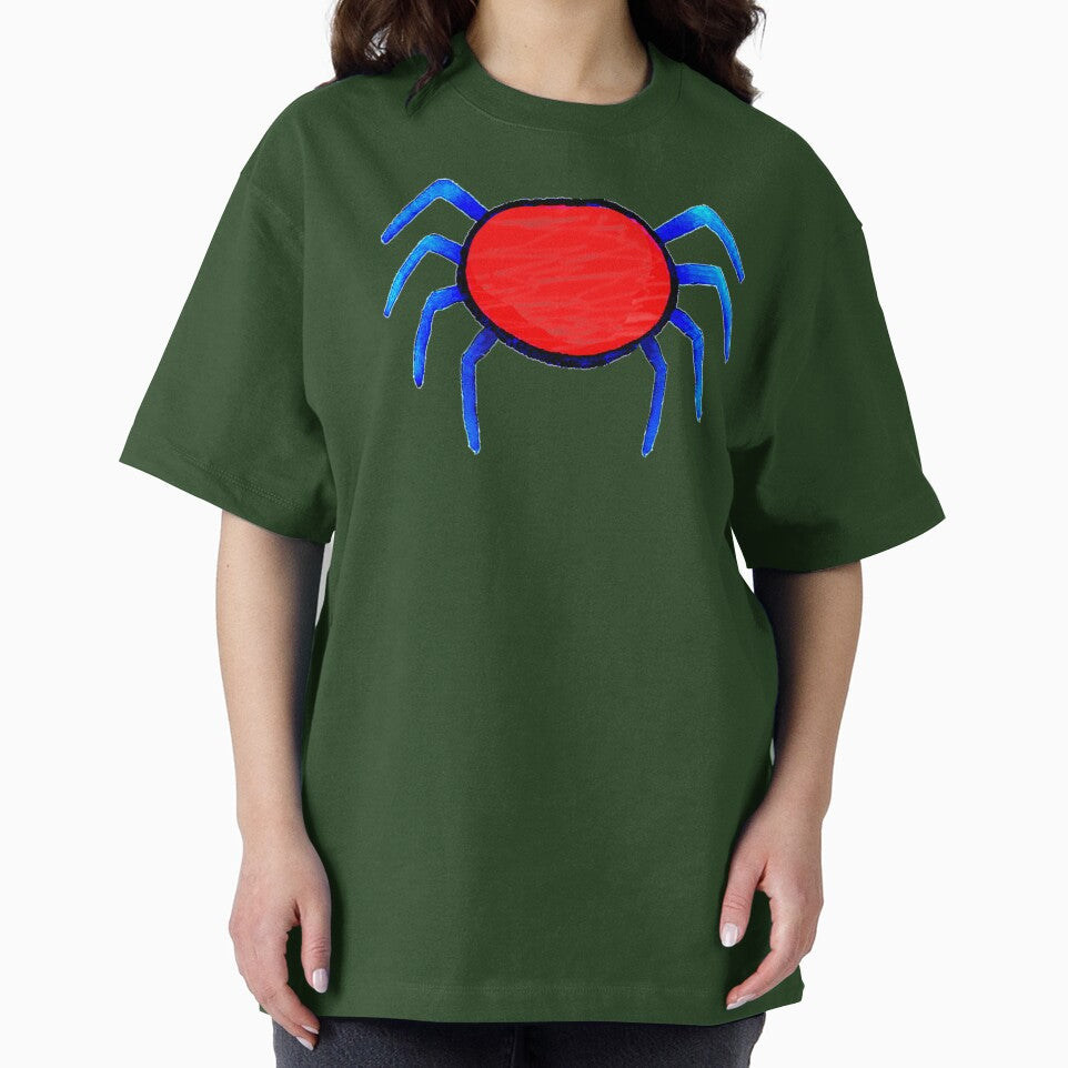 color spider symbol Vintage-Inspired T-Shirt