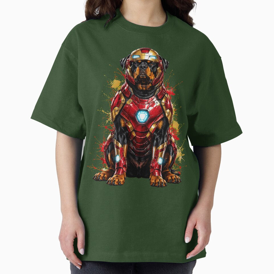 Dog Iron Casual Print T-Shirt