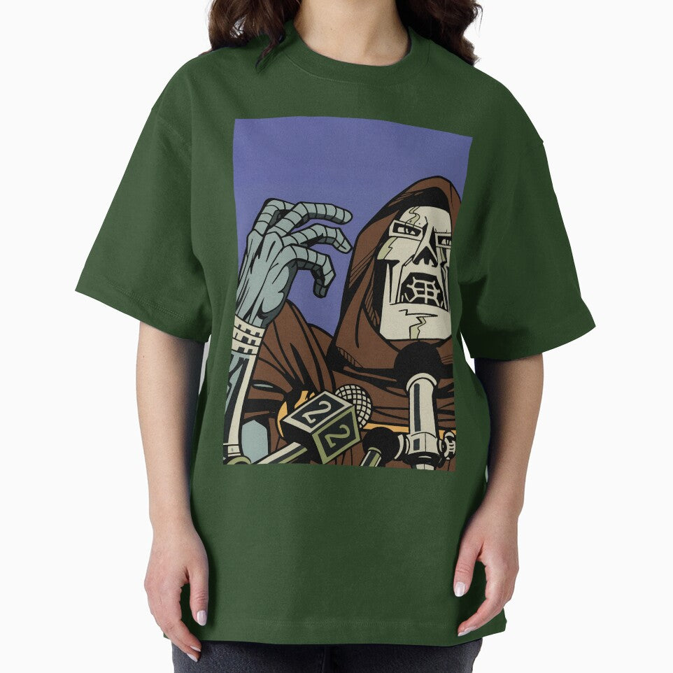 DOOM! Comic Book Supervillain Pop Art Classic Graphic Shirt