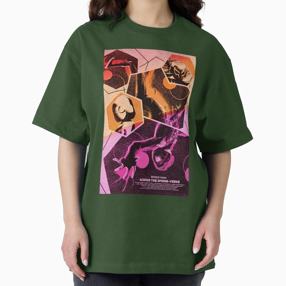 Across the Multivers Casual Print T-Shirt
