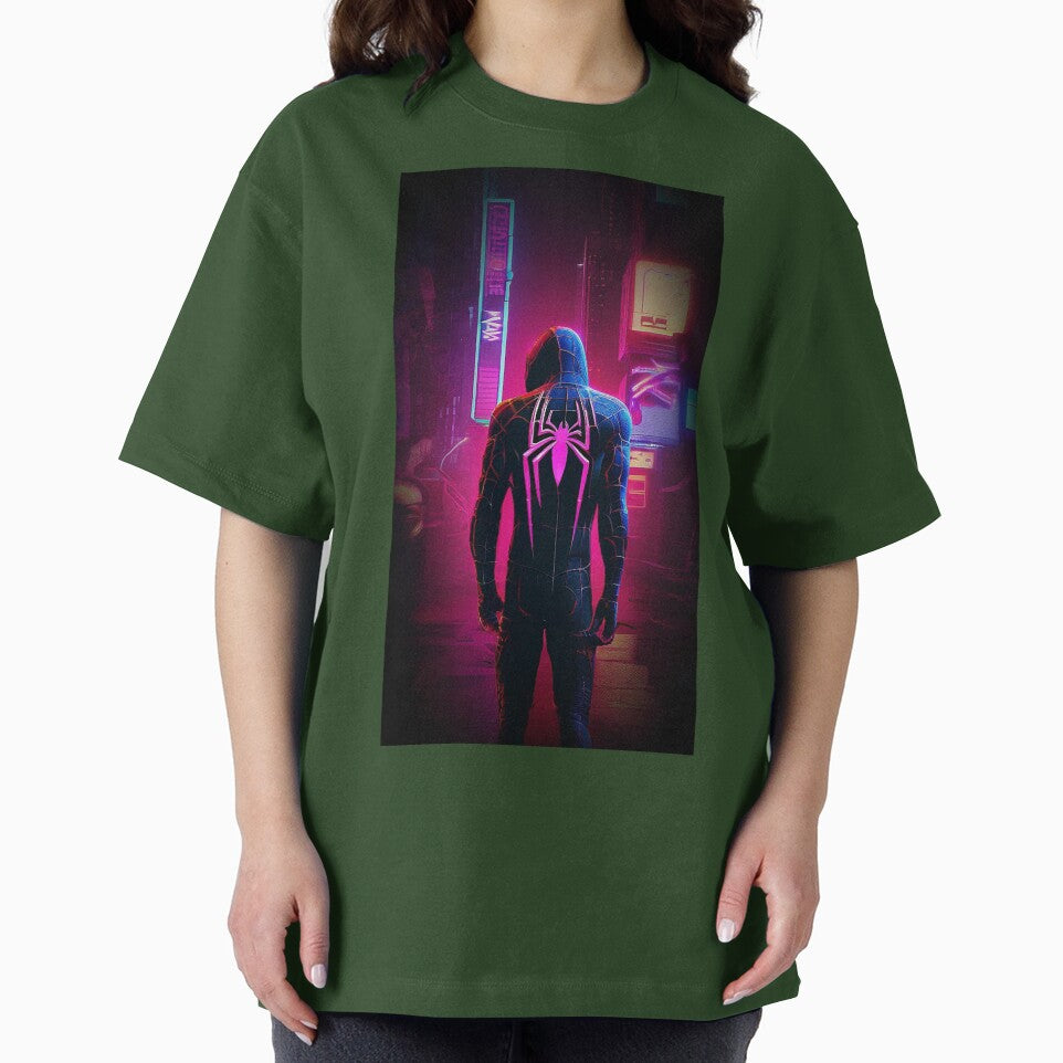 BLACK SPIDER Vintage-Inspired T-Shirt