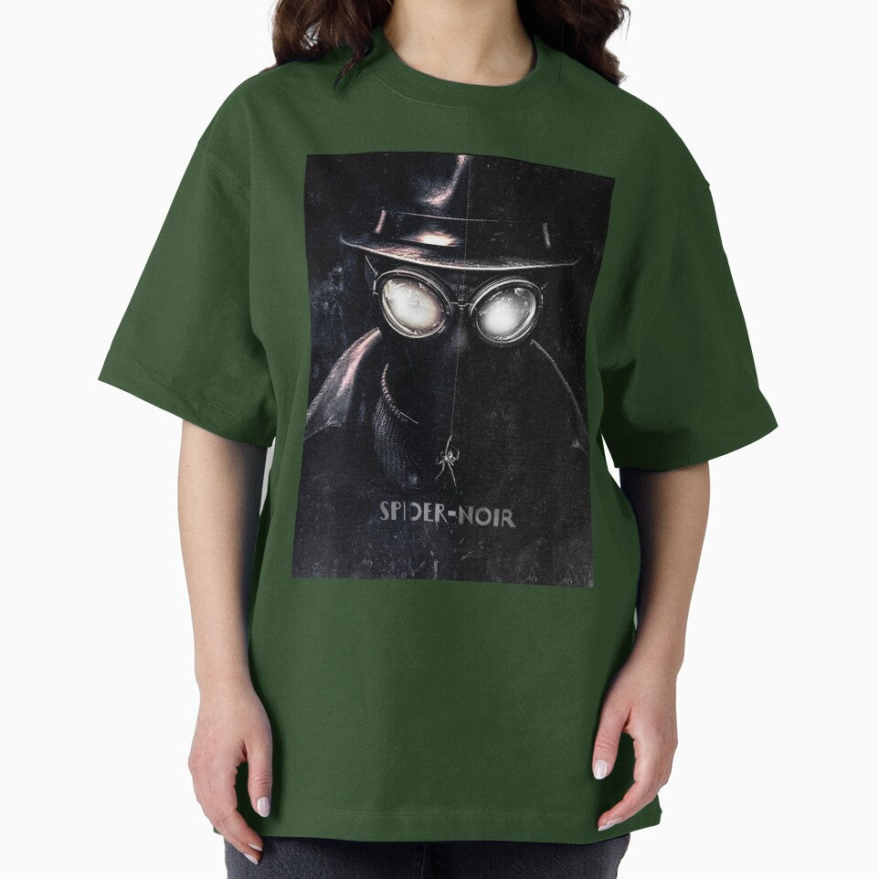 Black Spider Casual Print T-Shirt