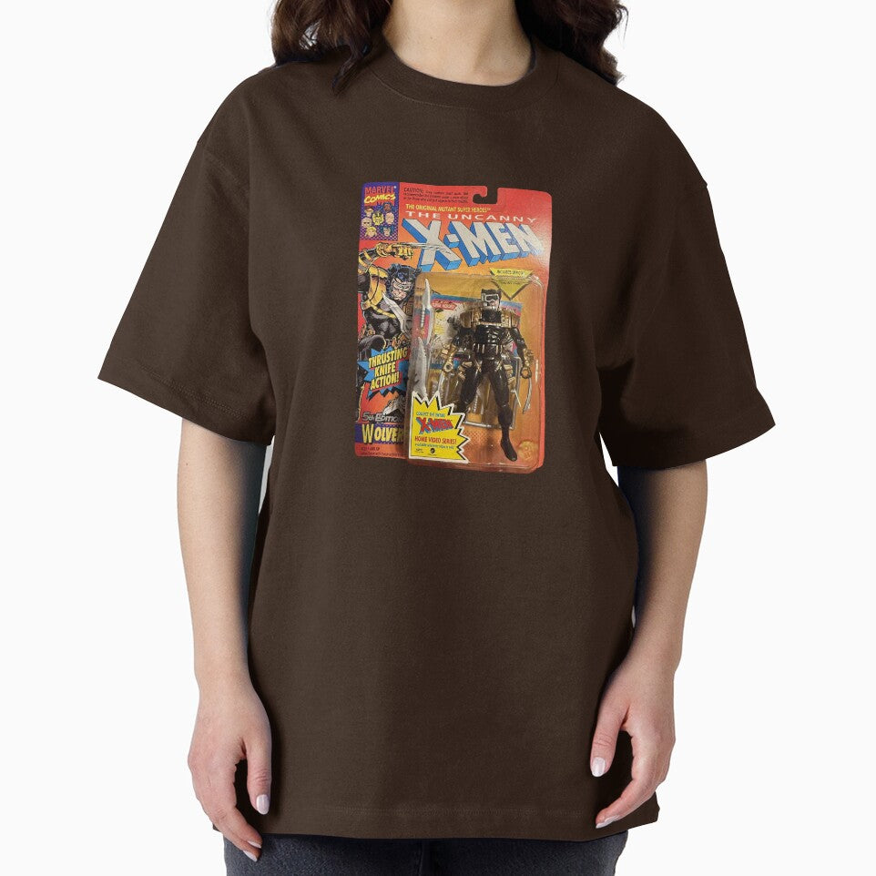 5th Edition Wolverine Action Figure Casual Print T-Shirt