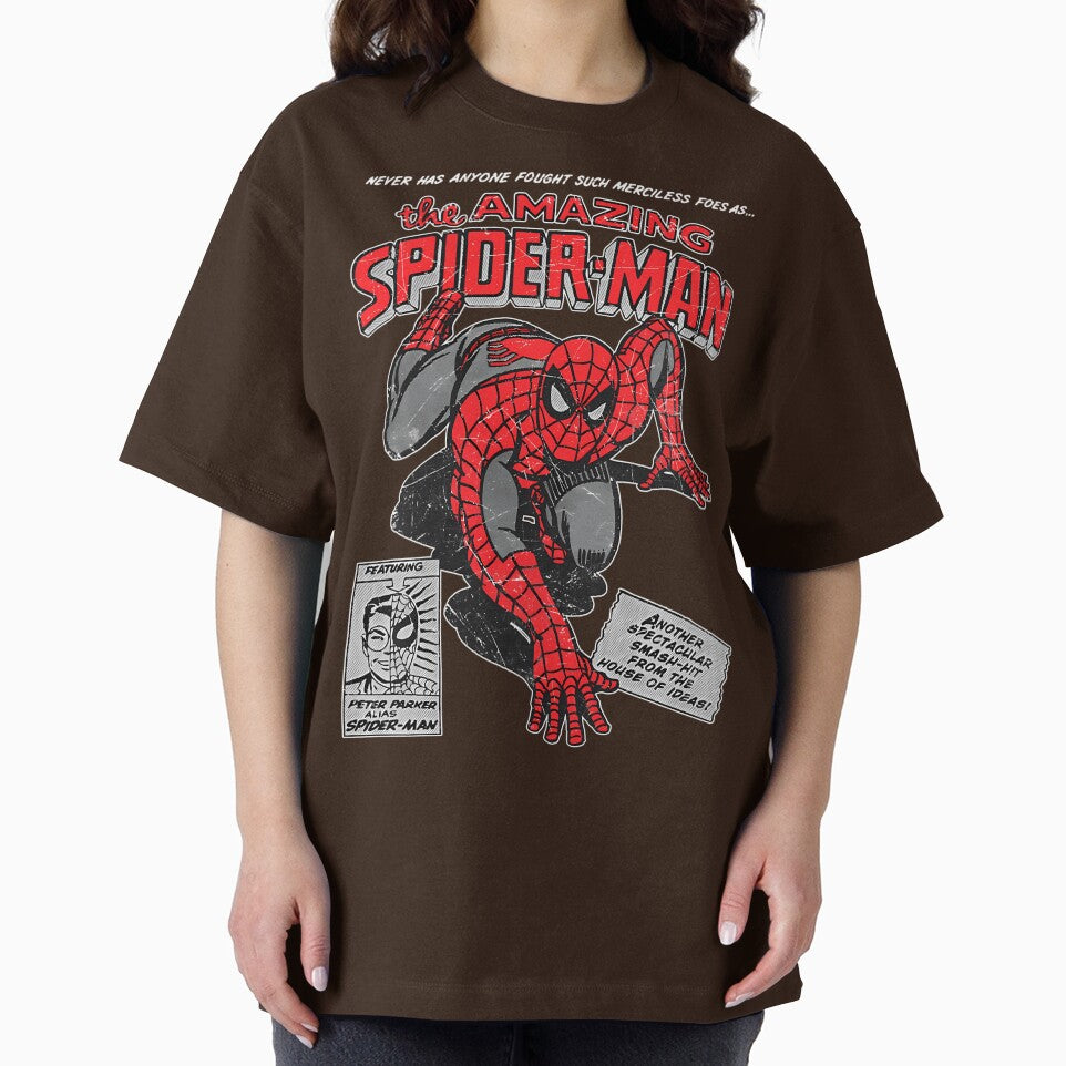 Amazing Web Hero Vintage Comic Style Action Superhero Retro Vintage-Inspired T-Shirt