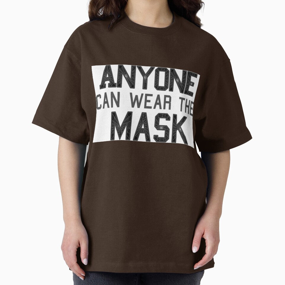 Anyone can wear the mask (Noir) Vintage-Inspired T-Shirt