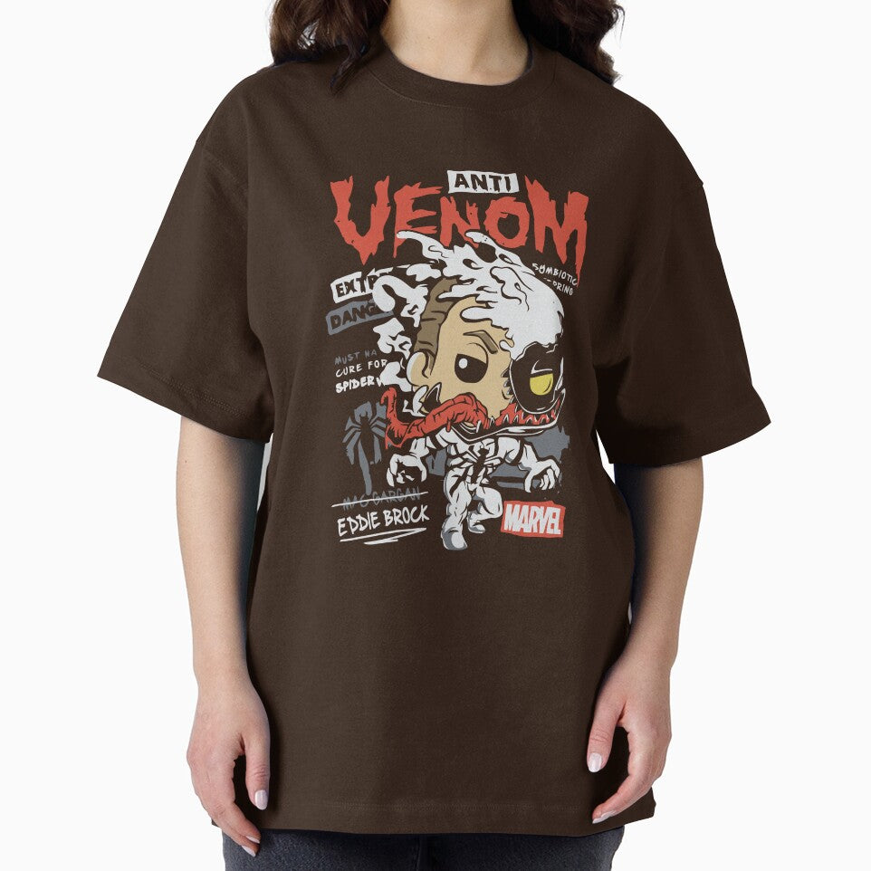 anti venom Casual Print T-Shirt