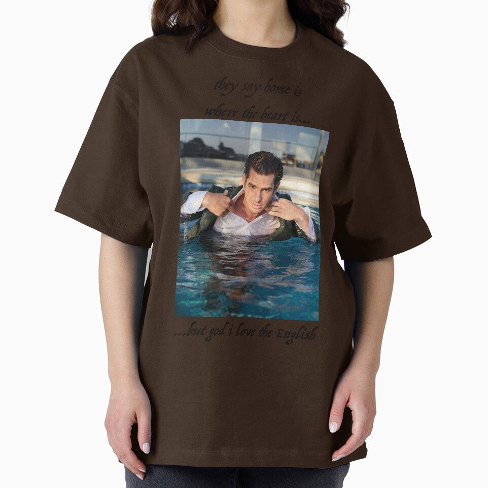 Andrew Garfield Photoshoot Casual Print T-Shirt