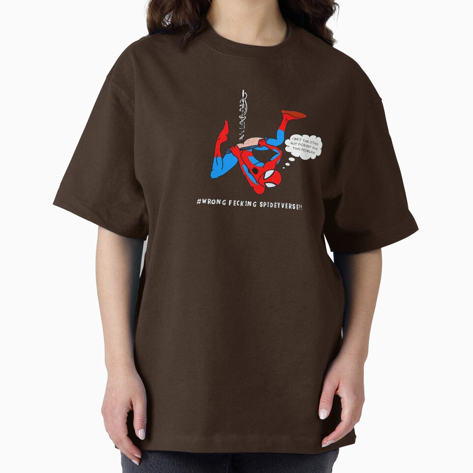 Different Spiderverse Retro Style Tee
