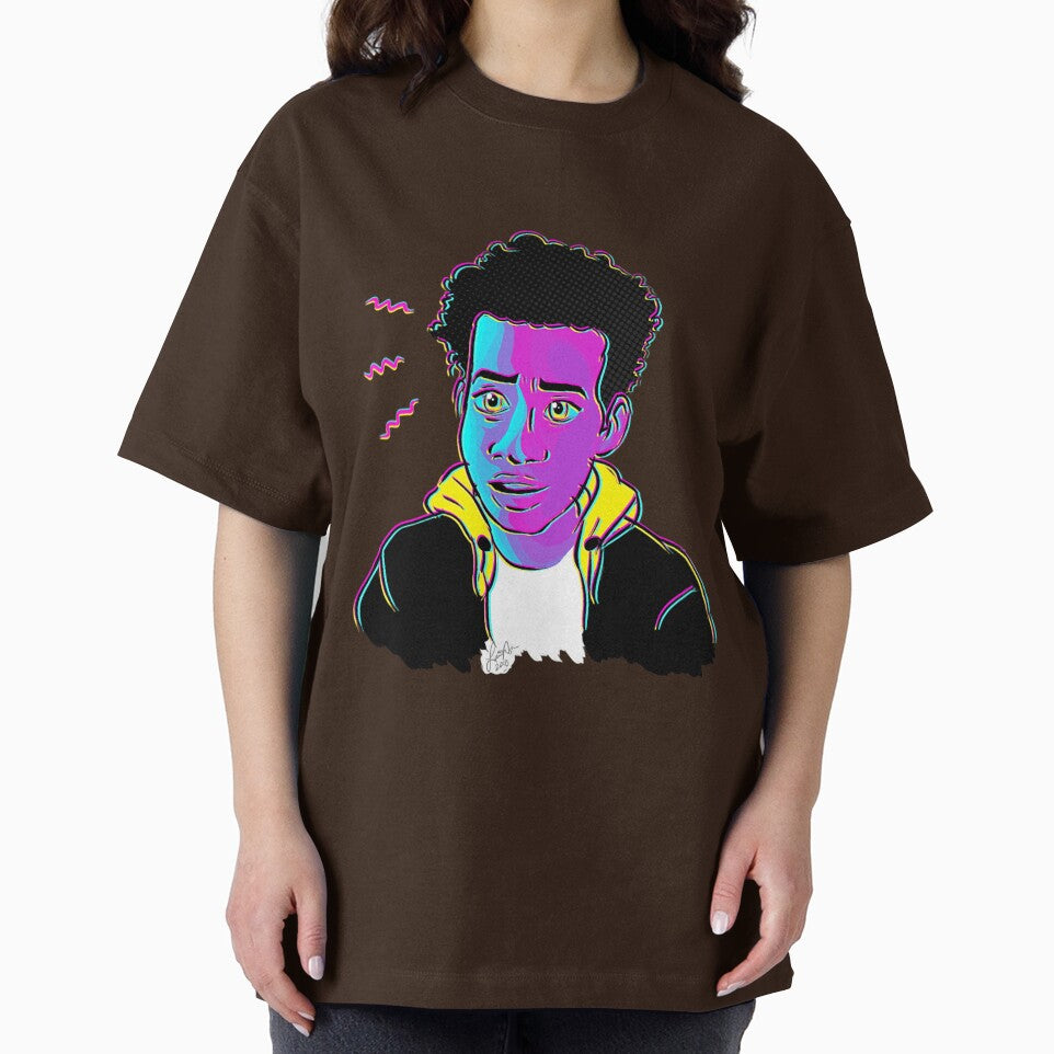 Cmyk Miles Morales Casual Print T-Shirt